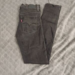 Levi's Charcoal Skinny Jeans